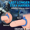Creature Cocks Cockring Poseidon's Octo-ring Bleu